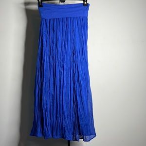 long blue skirt in good condition